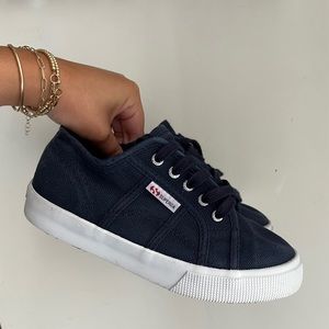 Kids NAVY BLUE SUPERGA SNEAKERS